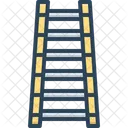 Ladder Stairs Tread Of Steps Icon