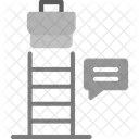 Ladder Progression Advancement Icon