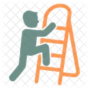 Ladder Repair Maintenance Icon