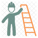 Ladder Stepladder Construction Icon