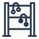 Ladder Toss Bolas Rungs Icon
