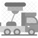 はしご、トラック、空中 アイコン