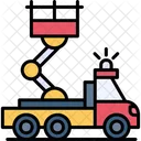 Ladder Truck Crane Duty Icon
