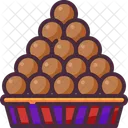 Laddu Indian Dessert Icon