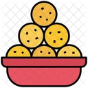 Laddu Sweet Dessert Icon