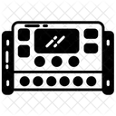 Laderegler Batteriemanagement Batteriecontroller Symbol