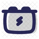 Laden Akku Betaubungsbatterie Symbol