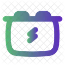 Laden Akku Betaubungsbatterie Symbol