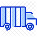 Laden Von Fracht Fracht Lieferwagen Icon