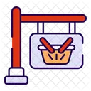 Ladenschild  Symbol