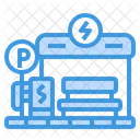 Ladestation Ladestecker Station Symbol