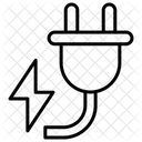 Ladestecker Elektrostecker Strom Symbol