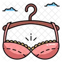 Ladies Bra Filetype Swimsuit Icon