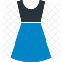 Clothing Flare Dress Frock Icon