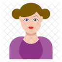 Ladies Girl Female Icon