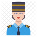 Police Officer Ladies Icon