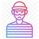 Ladrao Avatar Criminoso Icon