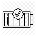 Aufladung abgeschlossen  Symbol