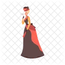 Victorian Woman Era Icon