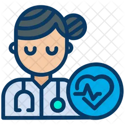 Lady Cardiologist  Icon