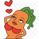Lady Carrot  Icon