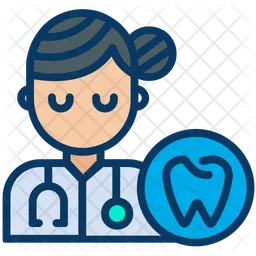 Lady  Dentist  Icon