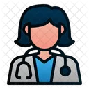 Lady doctor  Icon