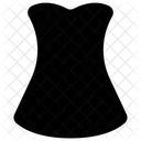 Black Friday Lady Dress Clothe Icon