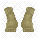 Lady Woman Gloves Icon