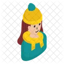 Thanksgiving Autumn Knitwear Icon