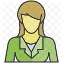 Businesswoman Woman Avatar Icon