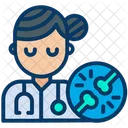 Doctor Therapist Woman Icon