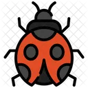 Ladybug Animal Antenna Icon