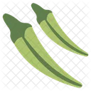 Ladyfingers Vegetable Edible Icon