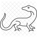 Lagarto basilisco  Icono