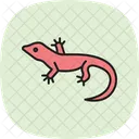 Lagarto De Cerca Lagarto De Cerca Reptil Ícone