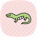 Lagarto De Lingua Azul Lagarto De Lingua Azul Reptil Ícone