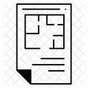 Lageplan Bau Plan Symbol