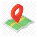 Standort GPS Navigation Symbol