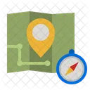 Lageplan Lage Karte Symbol