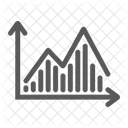 Aktie Diagramm Grafik Symbol