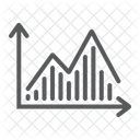 Aktie Diagramm Grafik Symbol