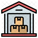 Lager Lagerung Vorrate Symbol