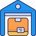 Lager Lagerhallen Lagerbestande Symbol