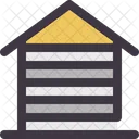 Lager Garagen Hangar Symbol