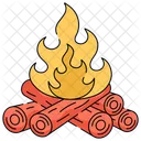 Lagerfeuer  Symbol