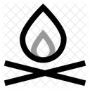 Lagerfeuer  Symbol