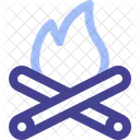 Lagerfeuer  Symbol