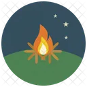 Lager Feuer Lagerfeuer Icon