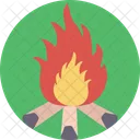 Lagerfeuer Lagerfeuer Feuer Symbol